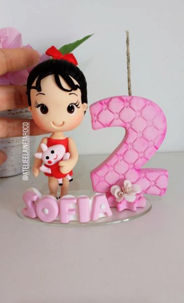 Topo de bolo personalizado Peppa