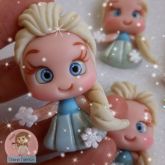 Apliques de BISCUIT Princesa Elsa Frozen